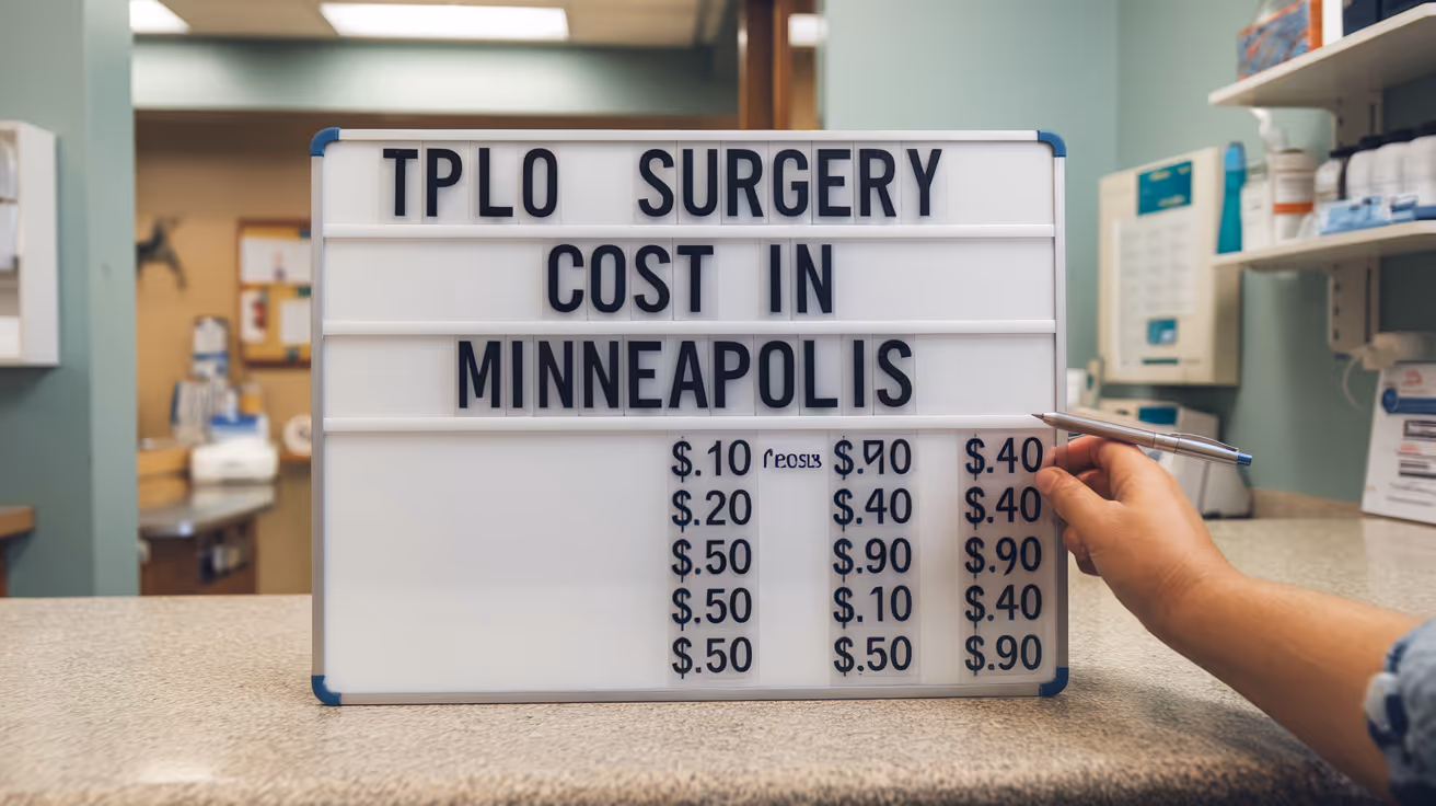 Coût de la chirurgie TPLO à Minneapolis : guide complet