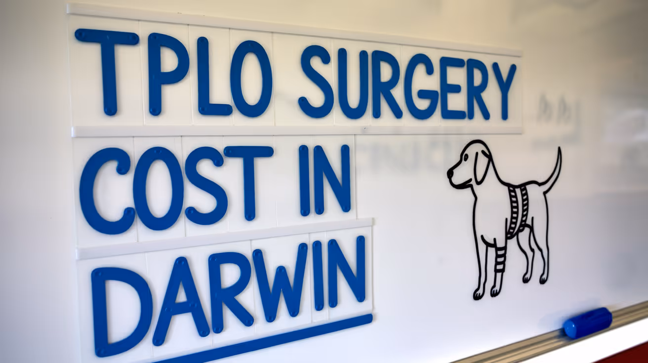 TPLO-Operation Kosten in Darwin: Was Sie wissen müssen