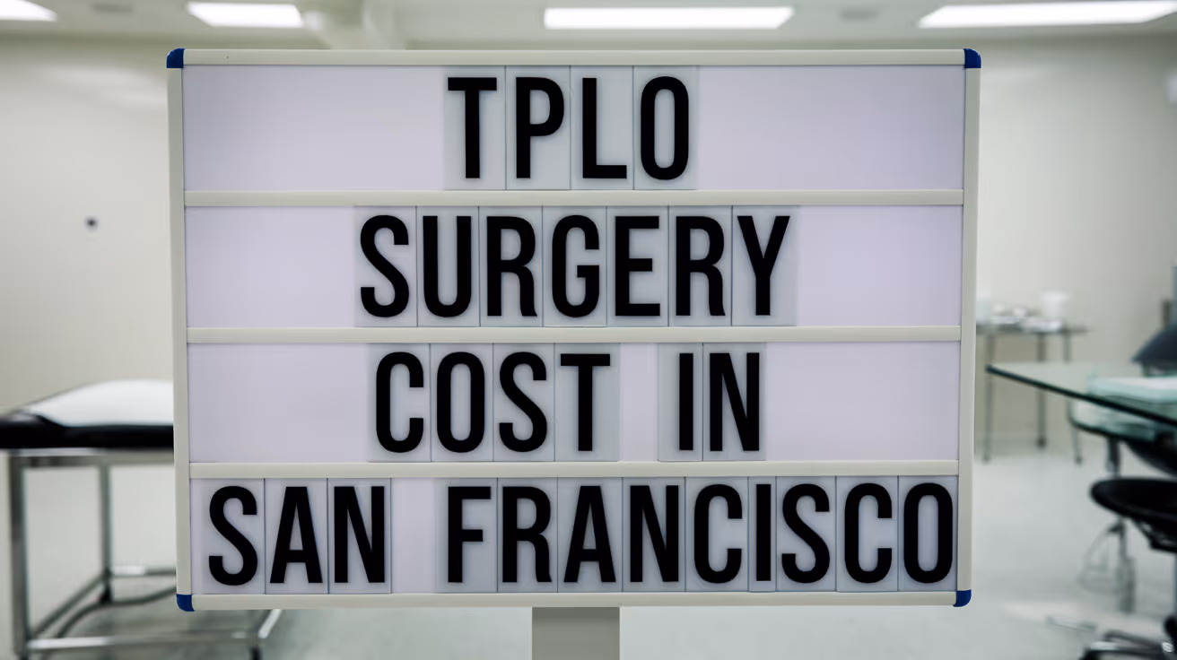 TPLO-Operation Kosten in San Francisco: Ein umfassender Leitfaden