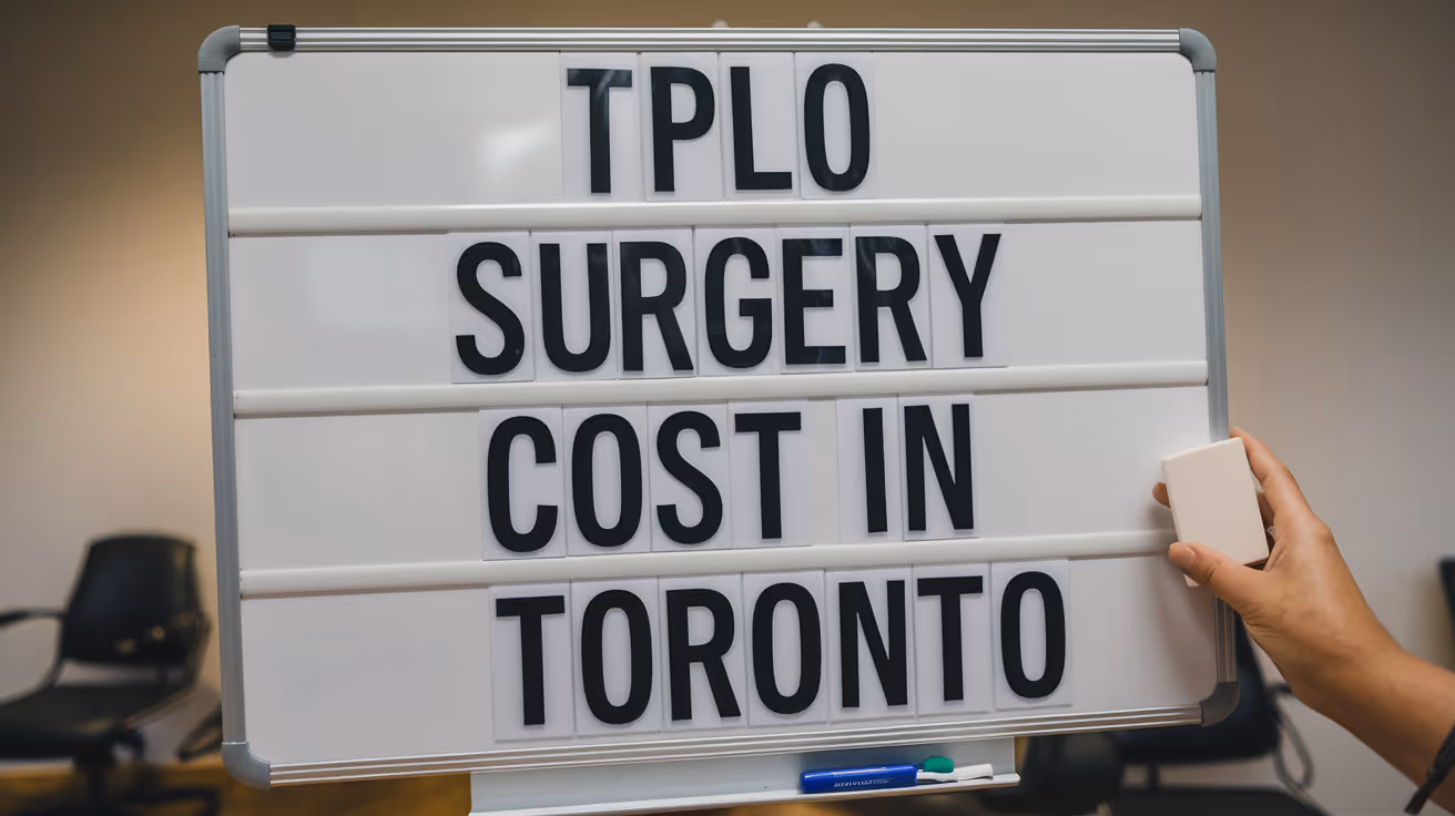 TPLO-Operation Kosten in Toronto: Was Sie wissen müssen