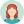 Illustration of a person with short reddish hair wearing a blue shirt, with a friendly smile on their face.