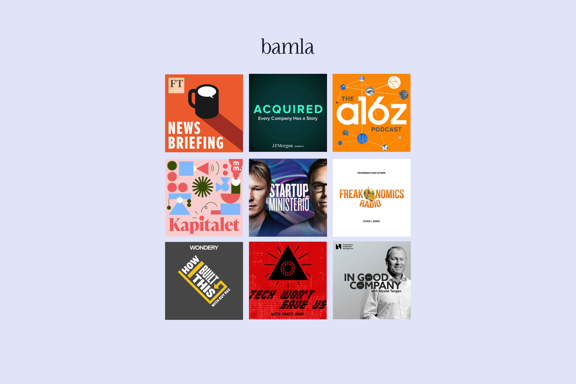 Nine podcasts everyone interested in finance and tech should listen to