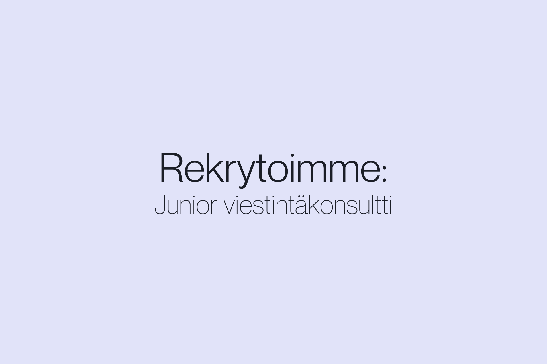 Bamla kasvaa taas - etsimme joukkoomme viestintäkonsulttia!