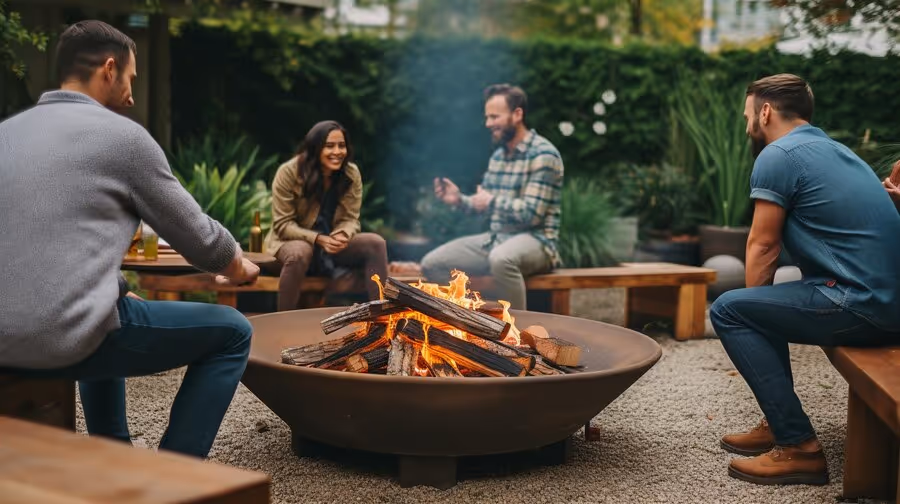 Modern Fire Pit Designs for Urban Backyards