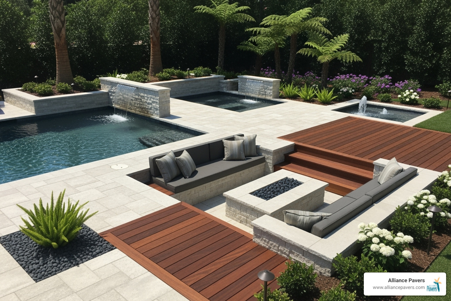 Beyond the Blue: Stunning Custom Pool Deck Ideas for Every Backyard
