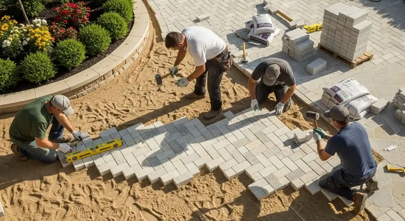 Marble Paver Installation in Doctor Phillips, FL