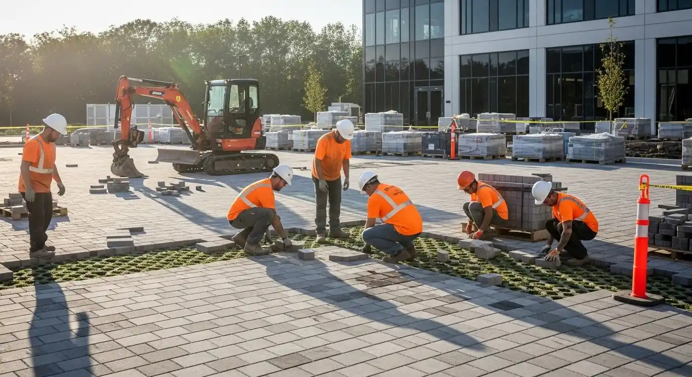 Commercial Paver Services in Oviedo, FL