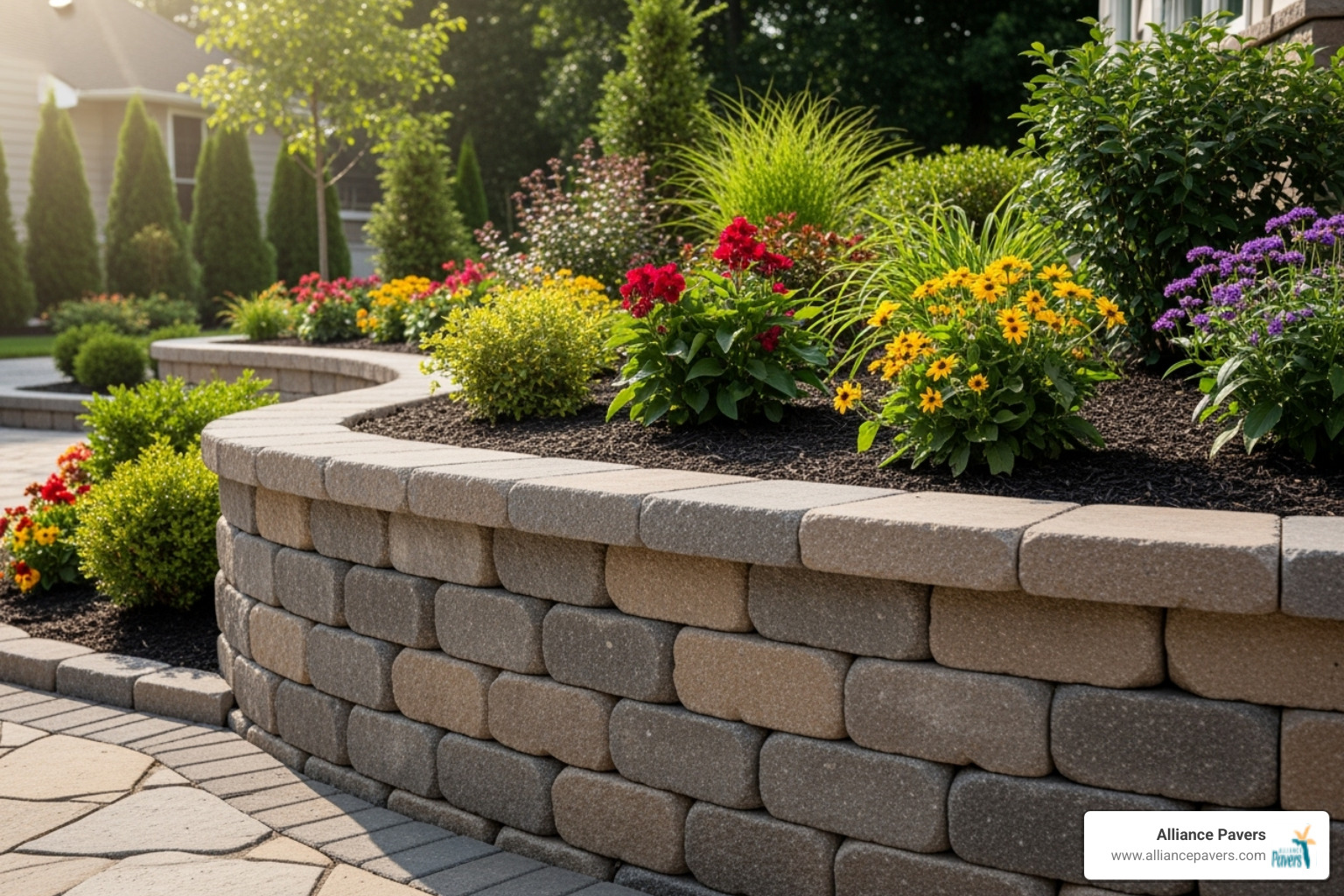 Concrete or Stone? A Guide to Retaining Wall Paver Options