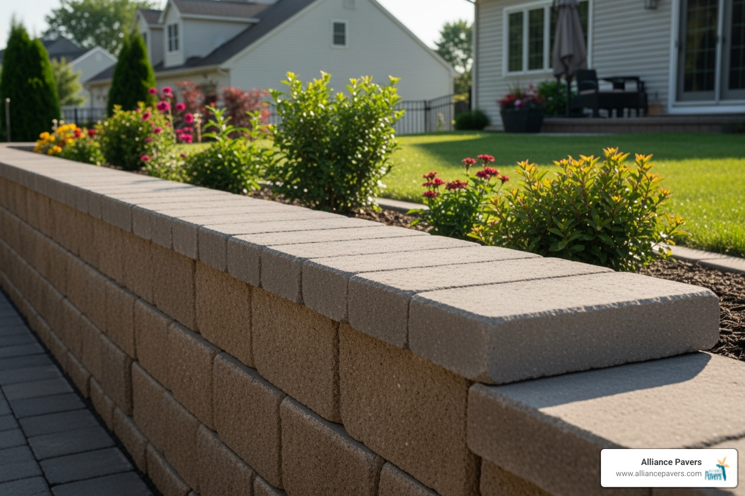 Top Your Wall with Style: Understanding Paver Stone Caps