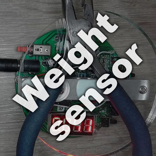 How does a weight sensor work?