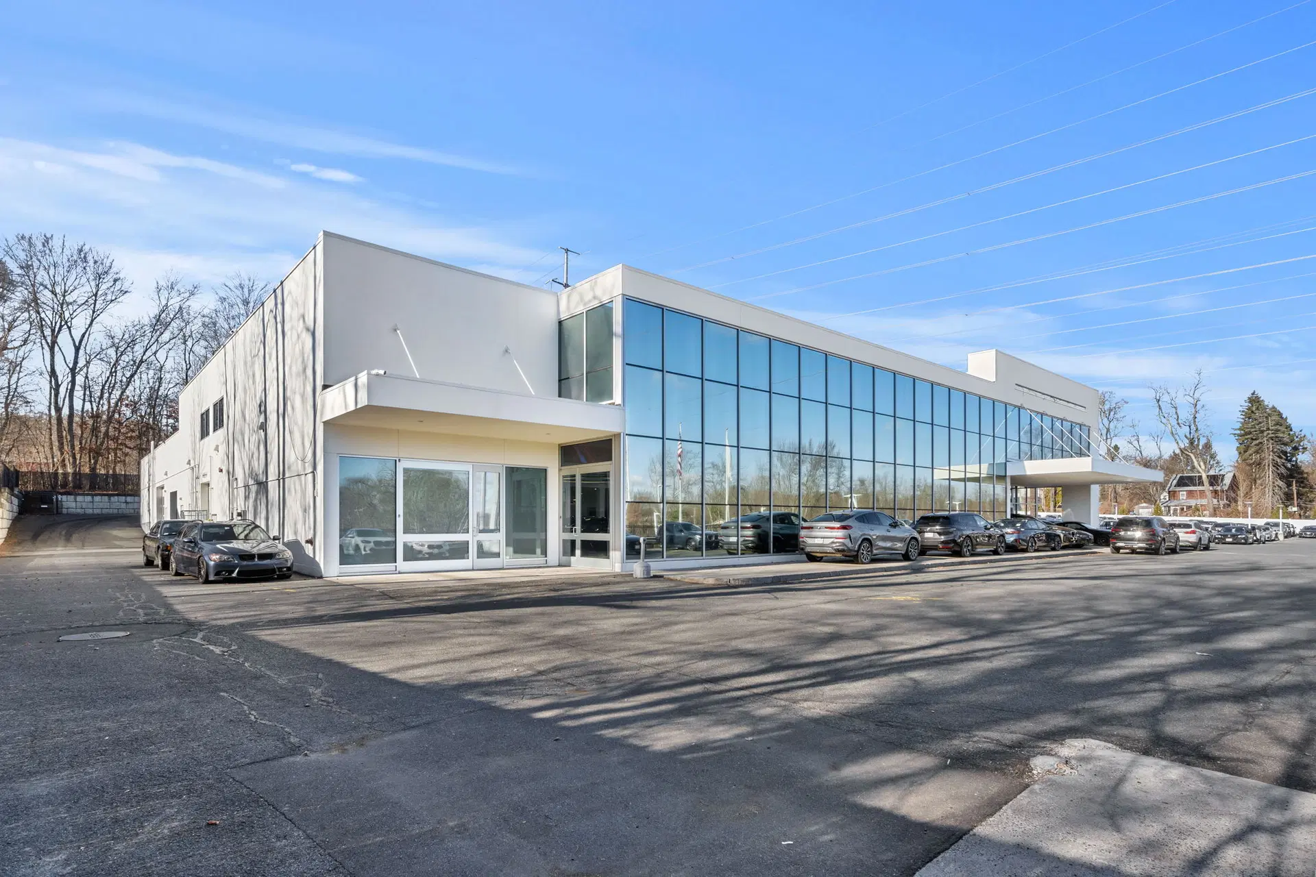 BMW of West Springfield — a commercial construction project by Jewett Construction in West Springfield, MA.