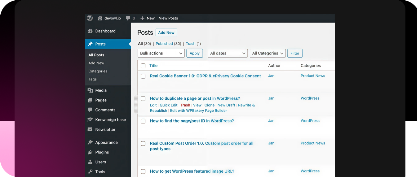 Wordpress makes website development extremely difficult