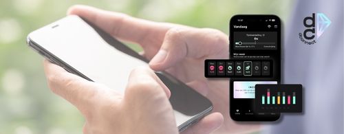 A middle-aged man with grey hair looking up to the left side.