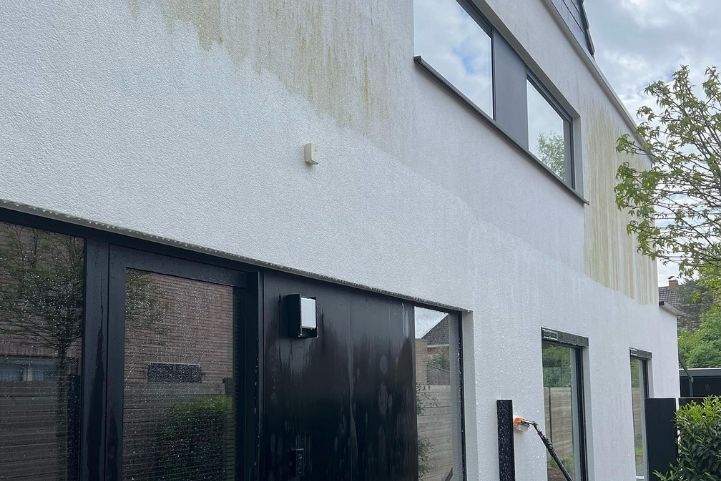groene aanslag op crepi verwijderen