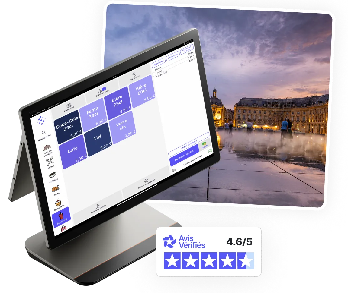 caisse enregistreuse bordeaux