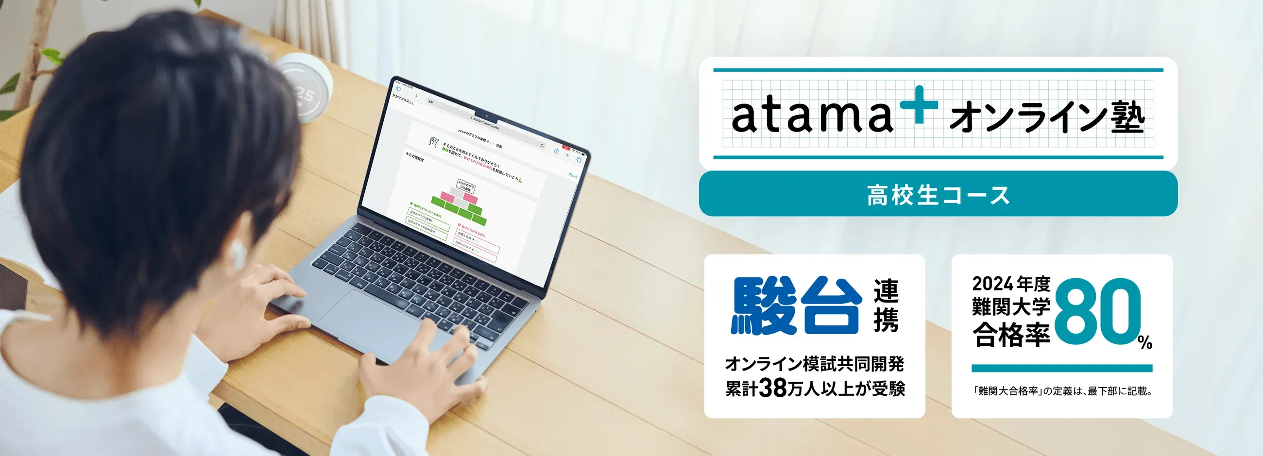 atama+オンライン塾の高校生向けコース