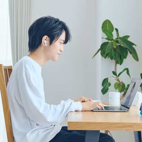 生徒がスタディルーム（オンライン自習室）に入室している様子。