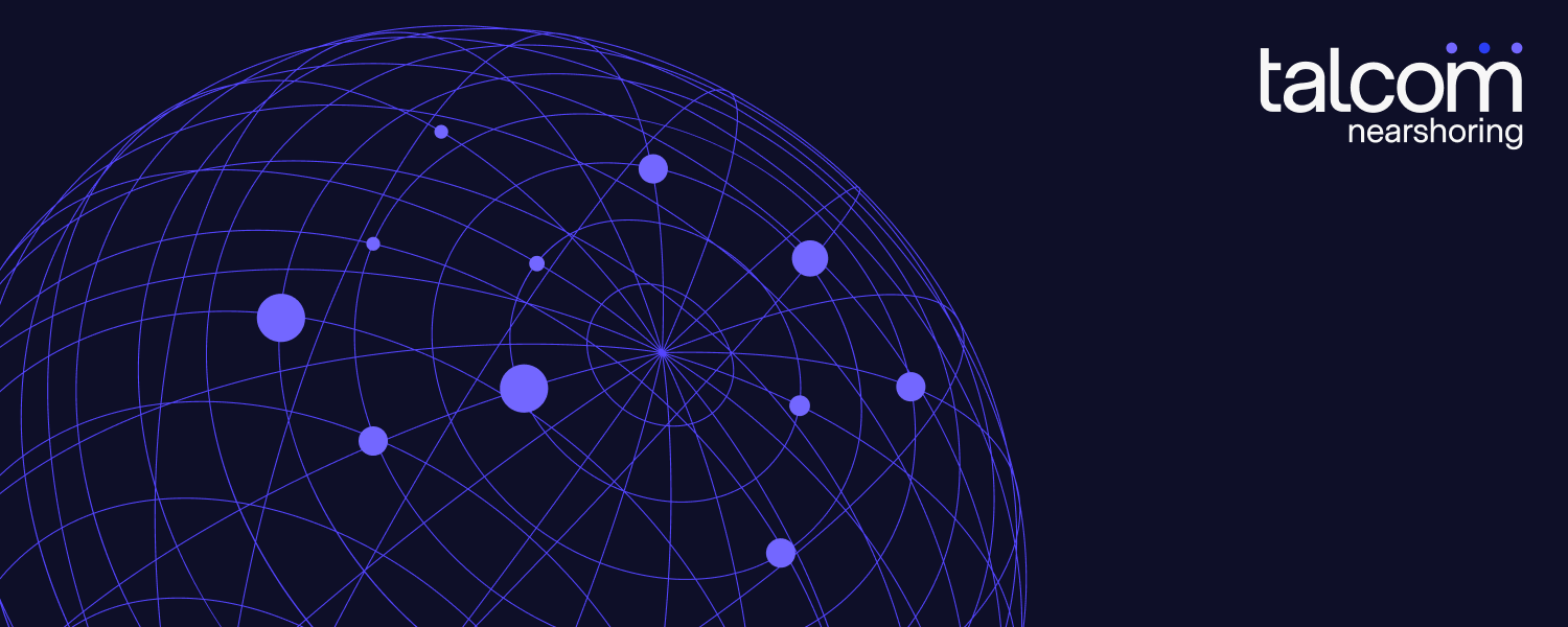An illustration of a globe with dots symbolising places on the planet