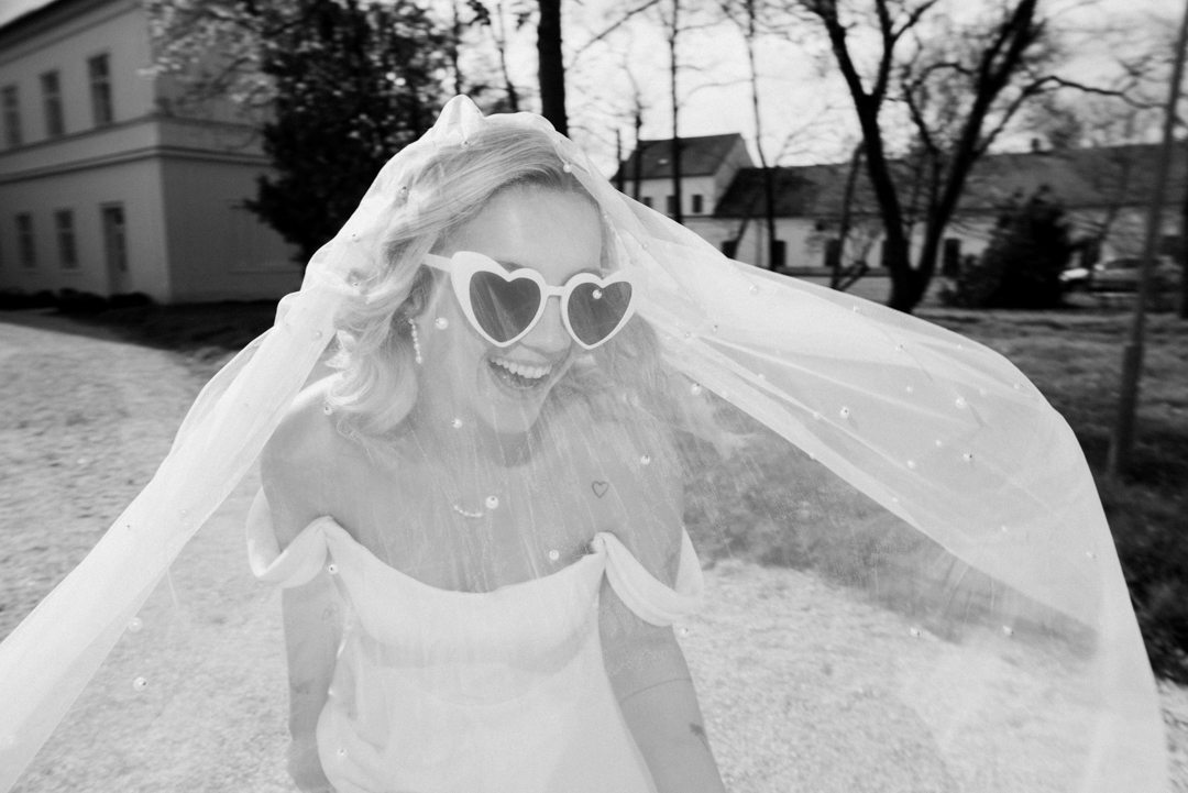 Hochzeitspaar Outdoor Hochzeit in Österreich