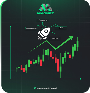 Graph showcasing fair token launch strategy