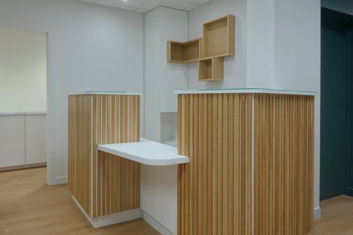 La photo d'un meuble sur-mesure.