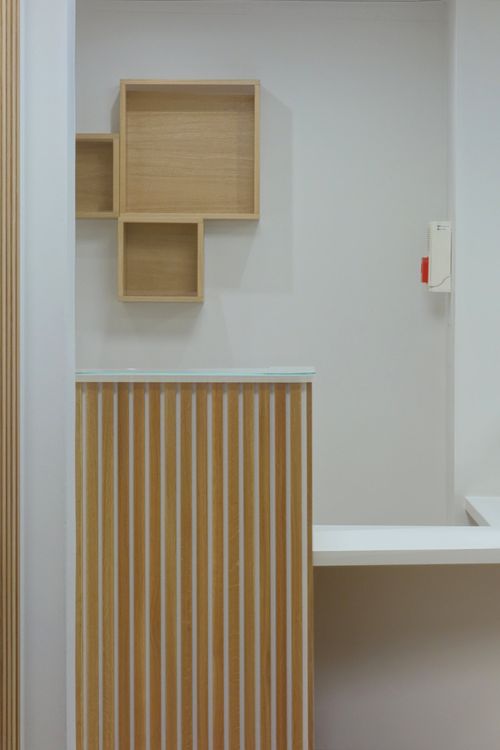 La photo d'un meuble sur-mesure.