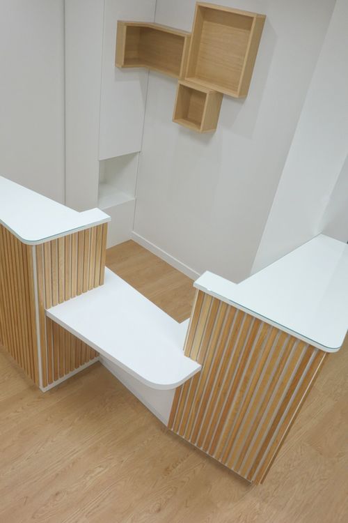 La photo d'un meuble sur-mesure.