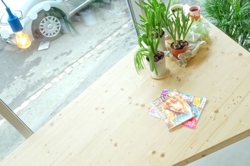 La photo d'un meuble sur-mesure.