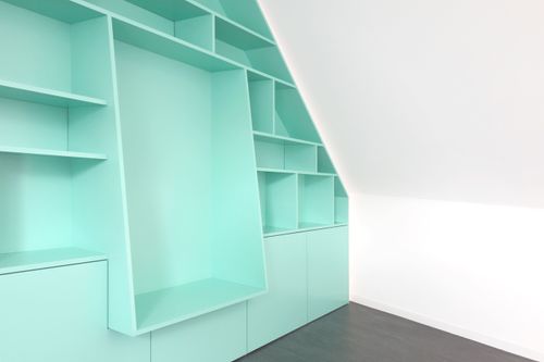 La photo d'un meuble sur-mesure.