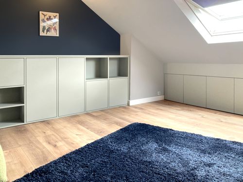 La photo d'un meuble sur-mesure.