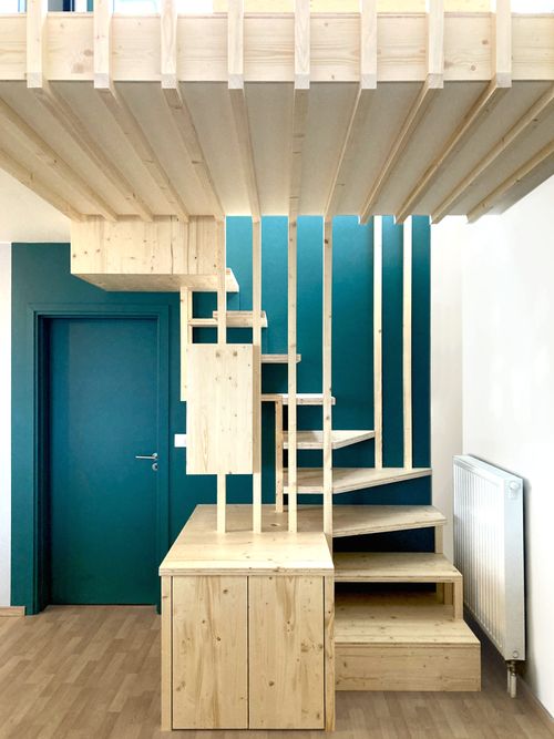 La photo d'un meuble sur-mesure.