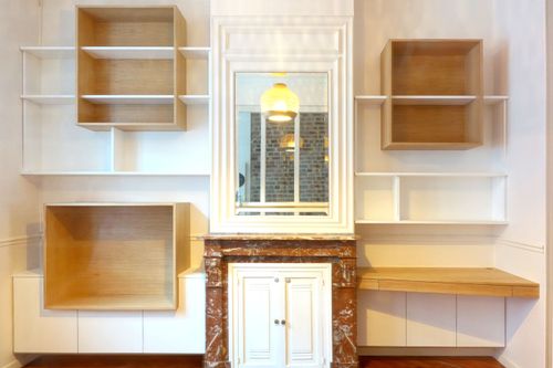 La photo d'un meuble sur-mesure.