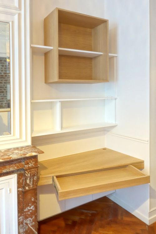 La photo d'un meuble sur-mesure.