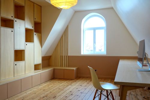 La photo d'un meuble sur-mesure.