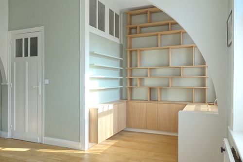 La photo d'un meuble sur-mesure.