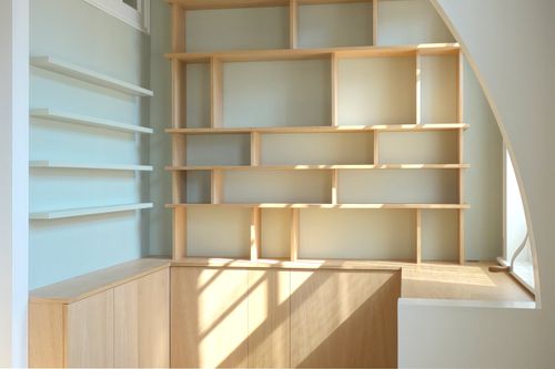 La photo d'un meuble sur-mesure.