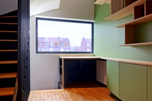 La photo d'un meuble sur-mesure.