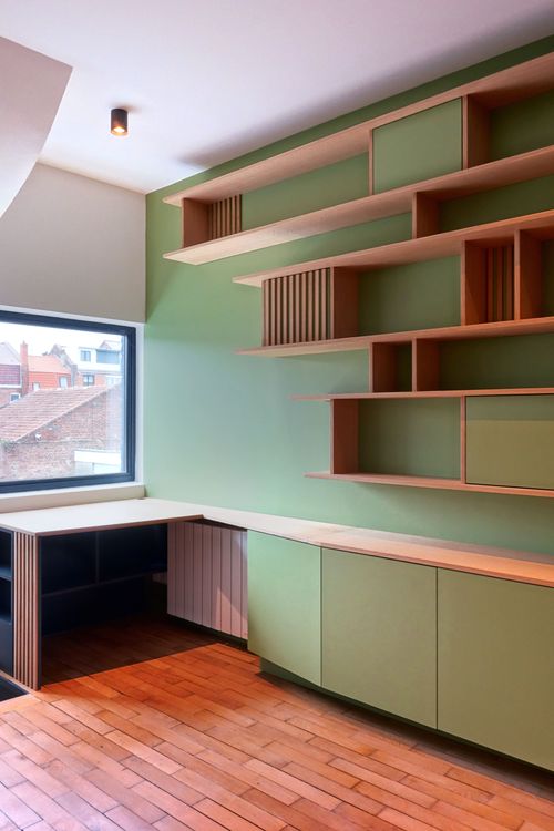 La photo d'un meuble sur-mesure.