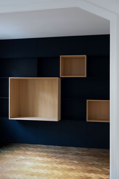 La photo d'un meuble sur-mesure.