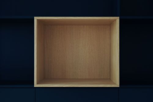 La photo d'un meuble sur-mesure.