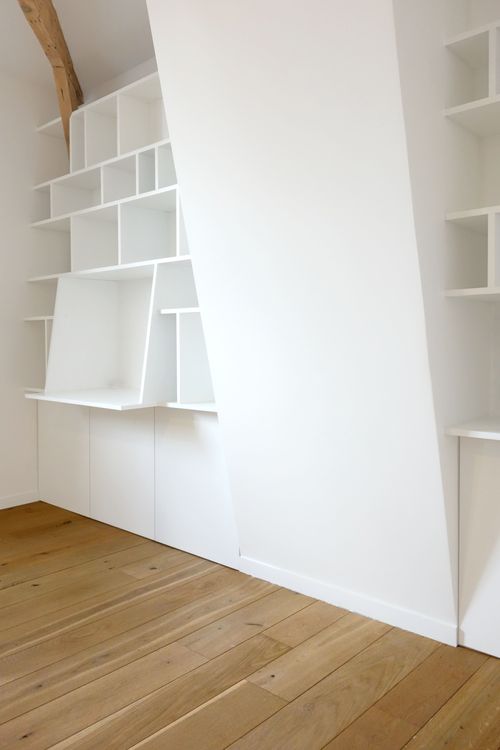 La photo d'un meuble sur-mesure.