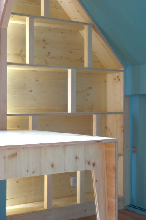 La photo d'un meuble sur-mesure.