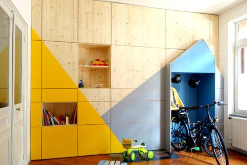 La photo d'un meuble sur-mesure.