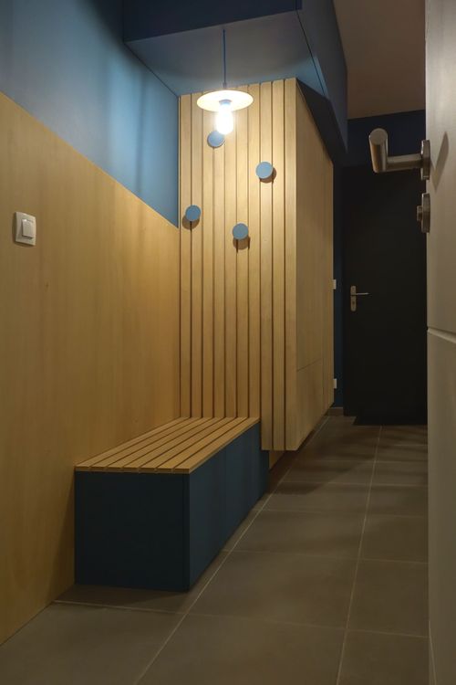 La photo d'un meuble sur-mesure.