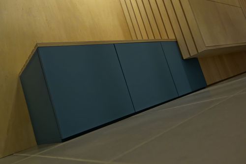La photo d'un meuble sur-mesure.