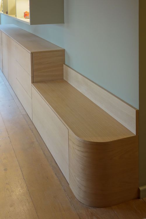 La photo d'un meuble sur-mesure.