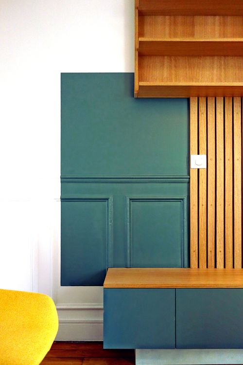 La photo d'un meuble sur-mesure.