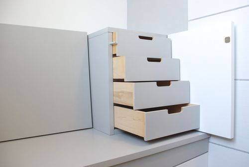 La photo d'un meuble sur-mesure.