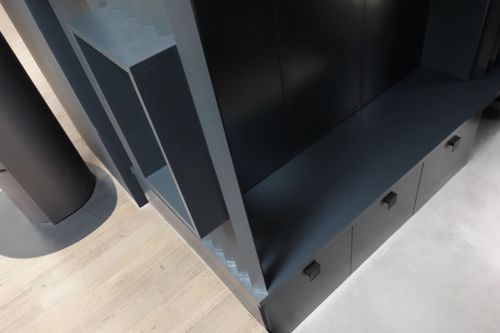 La photo d'un meuble sur-mesure.