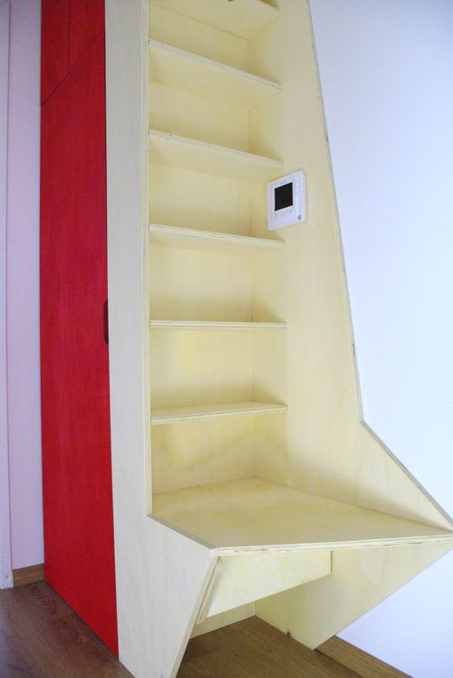 La photo d'un meuble sur-mesure.
